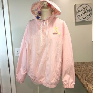 New members only + looney tunes windbreaker jacket